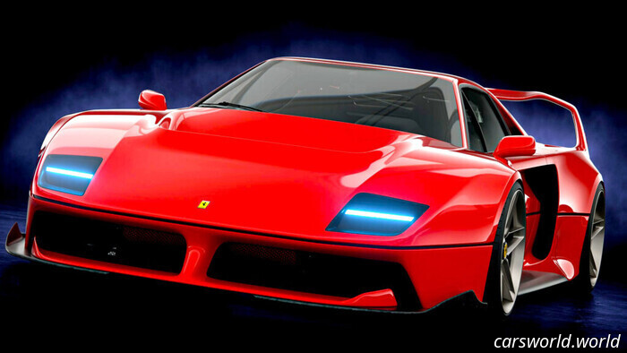 You haven't encountered a Ferrari F40 quite like this one, and chances are you never will | Carscoops